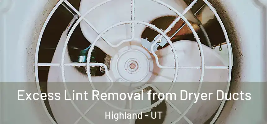 Excess Lint Removal from Dryer Ducts Highland - UT